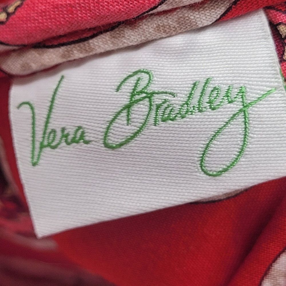 Vera Bradley Rosy Posies Sweet Pleat Tote Retired Pattern - Picture 9 of 9